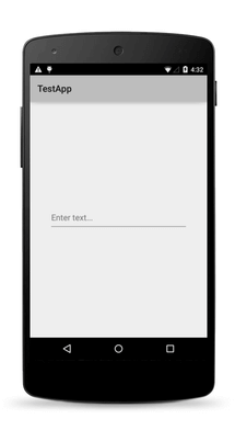 テキストフィールドAndroid