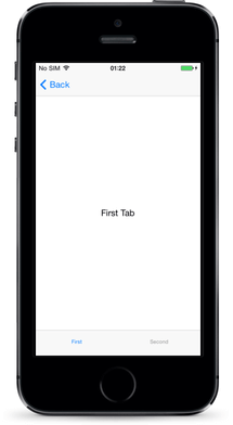 TabビューiOS