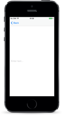 テキストフィールドiOS